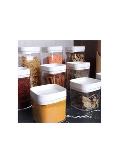 Spaceshoop A set of 9 * 1 all new Acric sugar and spices for beans sugar coffee tea and multiple uses in the kitchen 9 pieces  - Image 2
