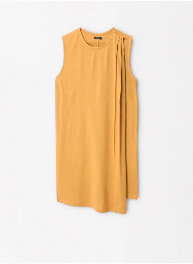 PARFOIS Sleeveless Asymmetrical Dress