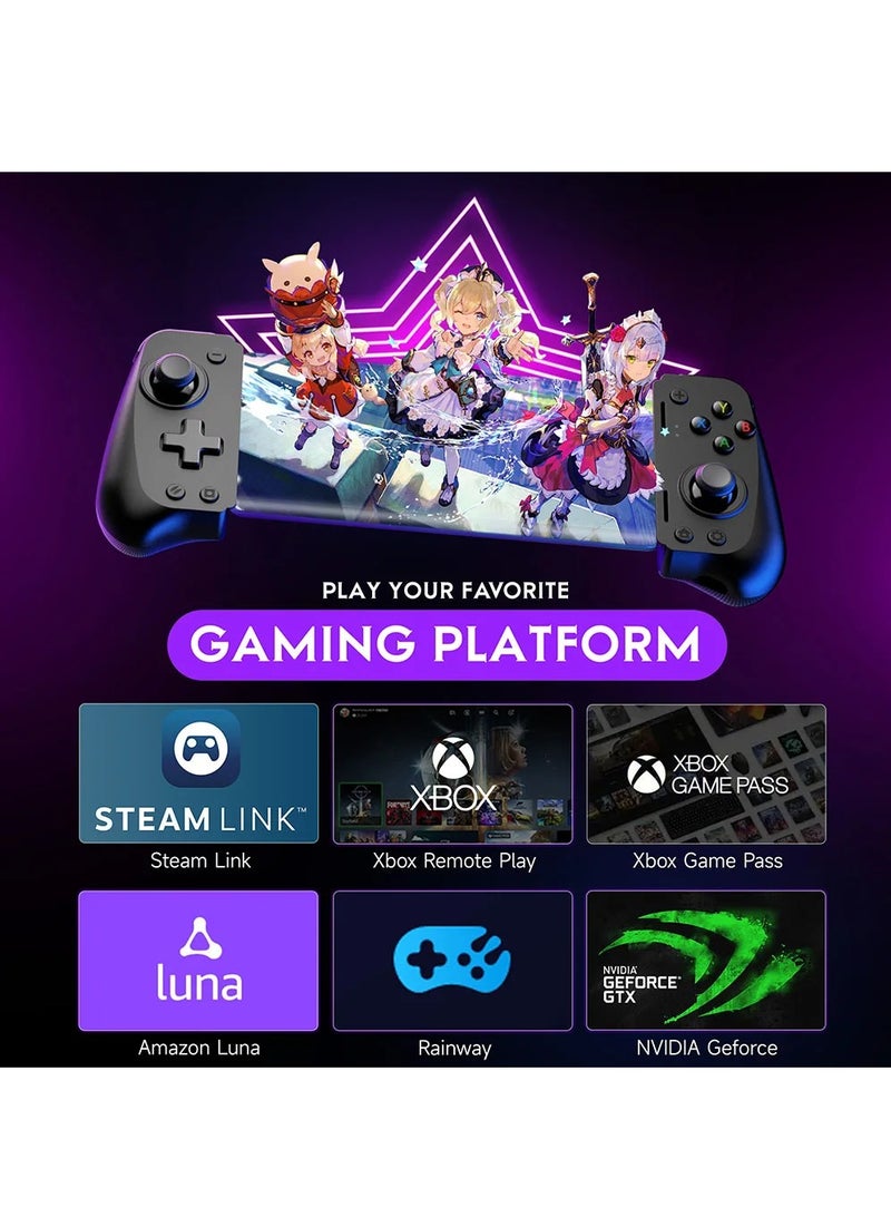 M10 Mobile Phone Controller for Android Phone, Xbox Game Pass, iPhone Series, Hall Effect Trigger Joystick (Lightning Connector)  - Image 2