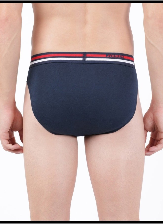 JOCKEY - Jockey US49 Men's Super Combed Cotton Solid Brief with Ultrasoft Waistband - Image 1