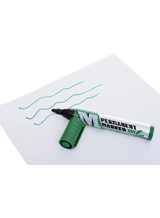 M&G Permanent Marker, Rounded Tip for Bold Labeling and Marking on Multiple Surfaces - Image 4