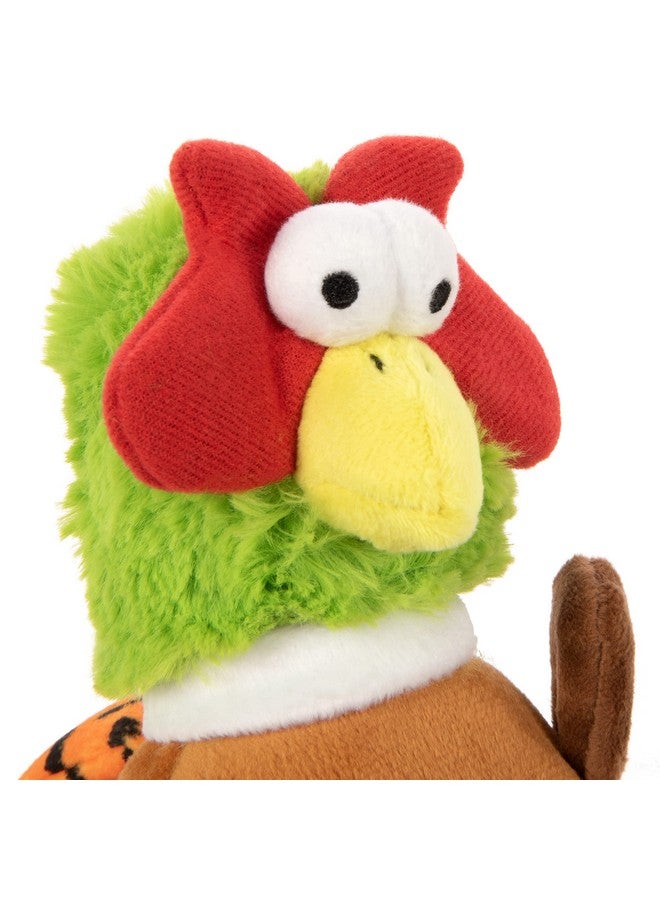goDog goDog Action Plush Pheasant Animated Squeaky Dog Toy, Chew Guard Technology - Brown, One Size  - Image 3