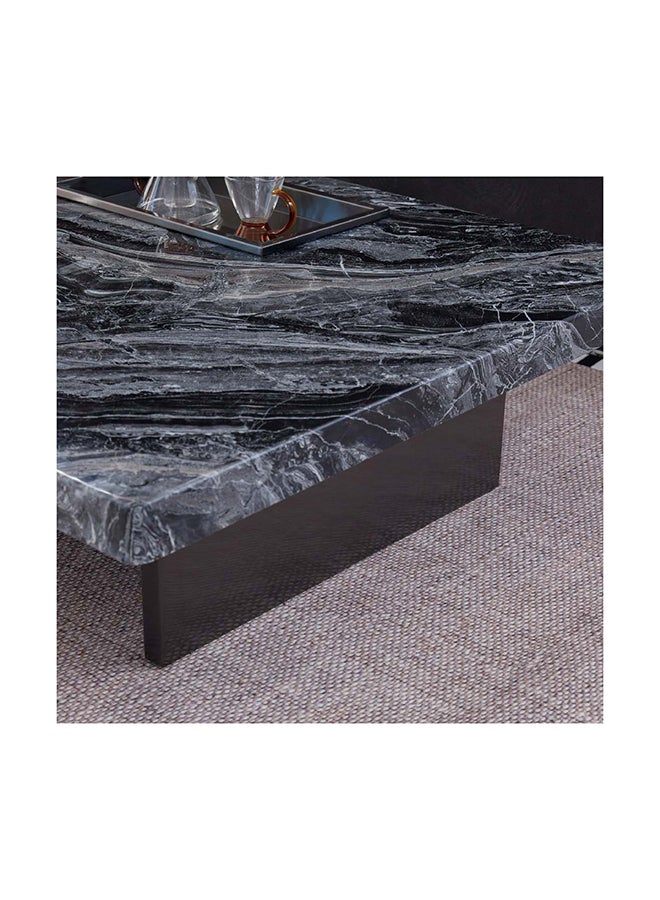Home Box Levante Marble Coffee Table 100 x 33 x 100 cm  - Image 5