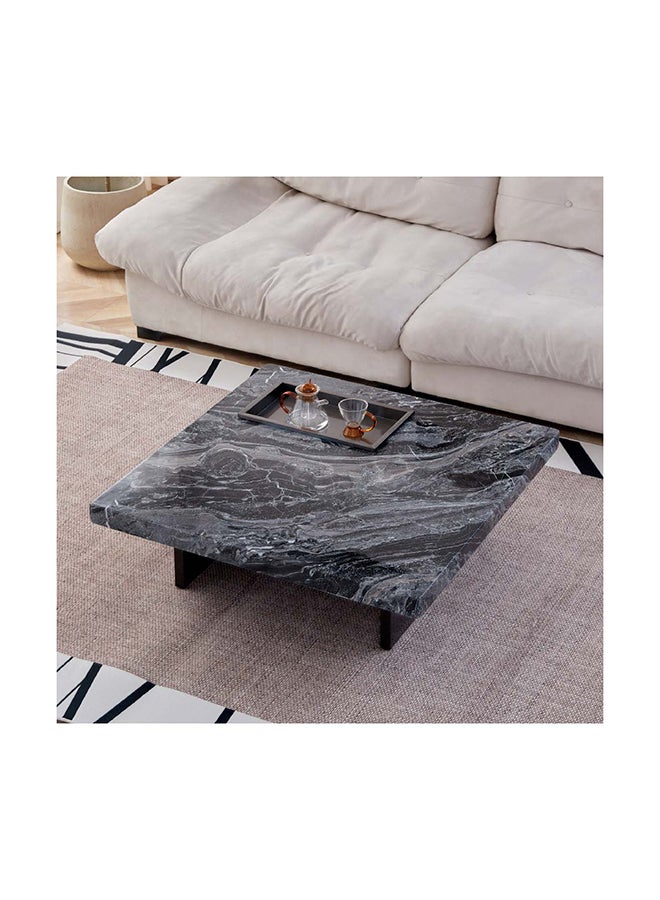 Home Box Levante Marble Coffee Table 100 x 33 x 100 cm  - Image 2