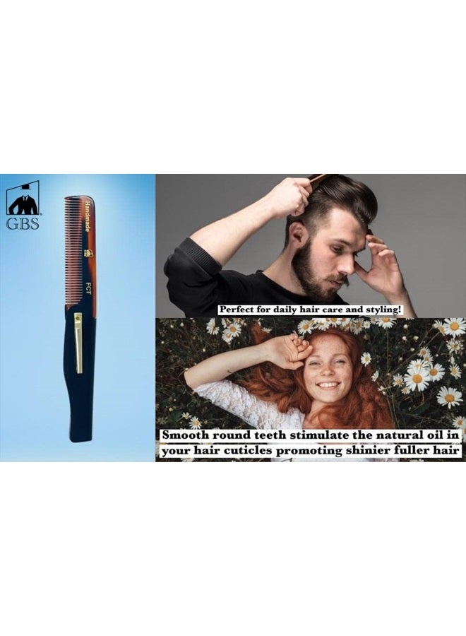 G.B.S Handmade Folding Comb for Men and Women, FCT - Image 4