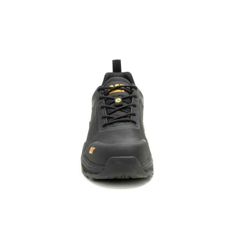 CATERPILLAR CAT Inductor Mesh Lo S3S Safety Shoes for Men – Composite Toe, ESD, Slip Resistant, Black - Image 3