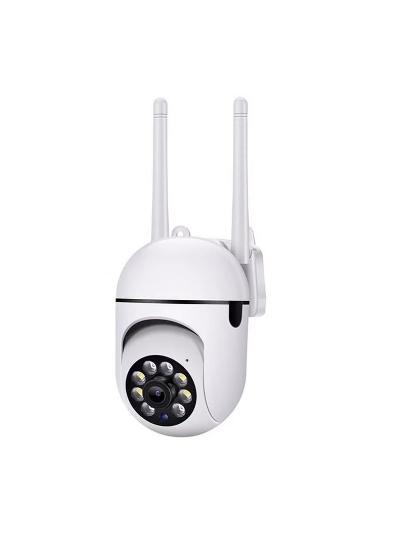 LEXIN Dome Camera, 1080p Wireless Security Camera, 360 Degree View Wifi Surveillance Cam, Waterproof Long Lasting Surveillance Camera With Motion Detection, (1pc, White)  - Image 1