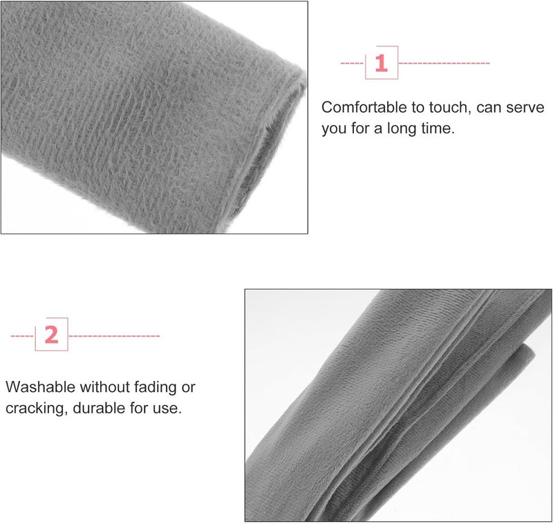 2pcs Gray Refrigerator Door Handle Covers Appliance Handle Protectors for Kitchen Fridge Resistant to Smudges and Wear - Image 3