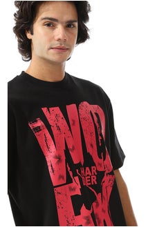 WHITE RABBIT "Work Harder" Printed T-shirt  - Image 4