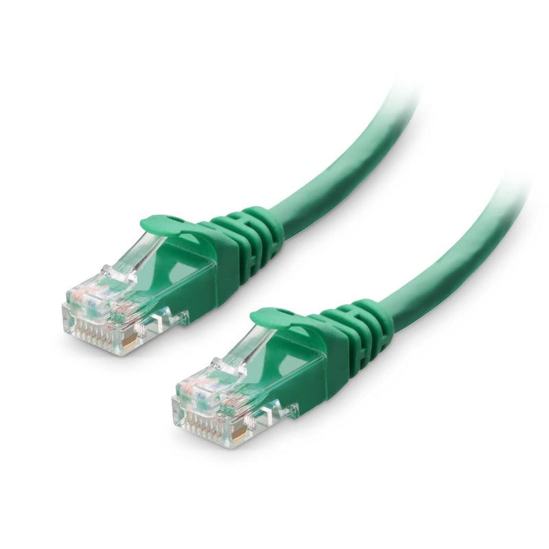 Cable Matters 10Gbps Snagless Short Cat 6 Ethernet Cable - 3ft, Cat 6 Cable, Cat6 Cord, Ethernet Cord, Green - Image 1