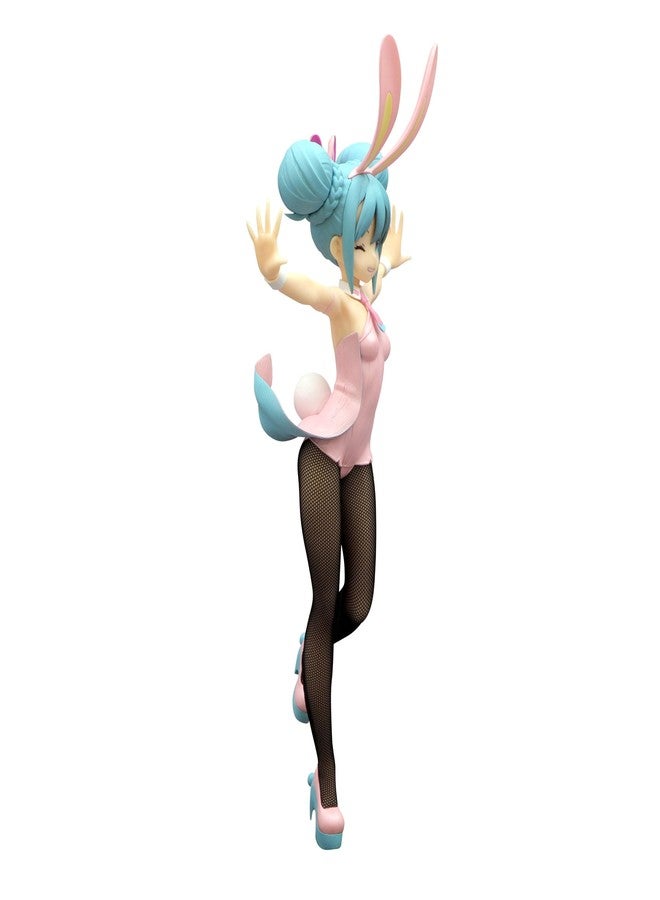 Furyu Corporation-Hatsune Miku BiCute Bunnies Figure -Wink Pearl Pink Color ver.- - Image 2