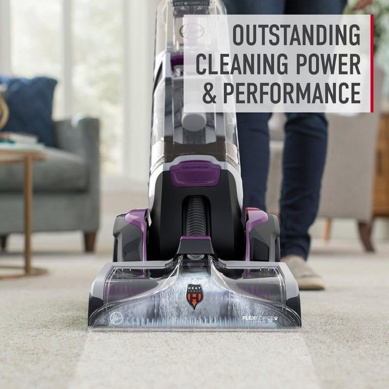 HOOVER محلول إعادة تعبئة هوفر أوكسي سبوت تشيسر لتنظيف سمارت ووش للحيوانات الأليفة، 32 أونصة، مزيل للبقع وصيغة معالجة مسبقة، محلول شامبو للأثاث والسجاد، مصمم لسمارت ووش للحيوانات الأليفة من هوفر - Image 4