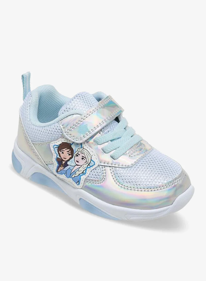 Disney Girls Frozen Print Light-Up Sneakers