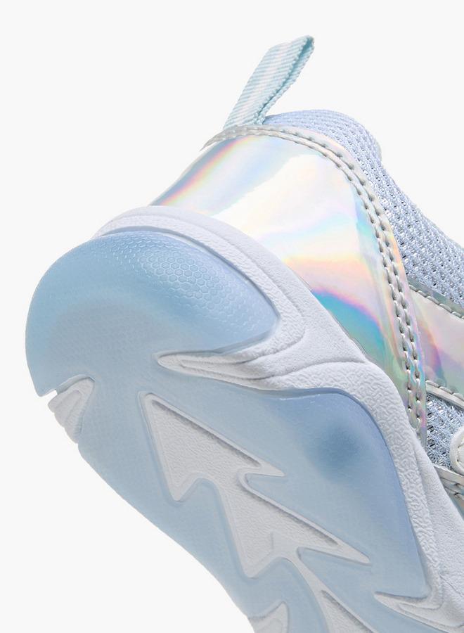 Disney Girls Frozen Print Light-Up Sneakers - Image 5