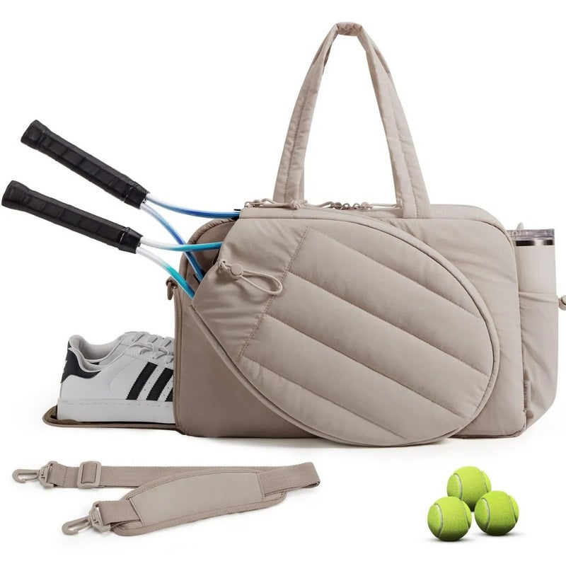 Bluejw Logo Duffel Bag Women Foldable Waterproof Gym Sports Travel Duffel Tennis Badminton Pickleball Tote Sports Duffels - Image 5