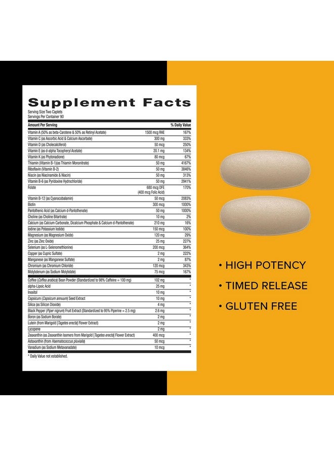 GNC Mega Men Energy & Metabolism Multivitamin | Antioxidants and Increased Calorie Burning | 180 Count - Image 5