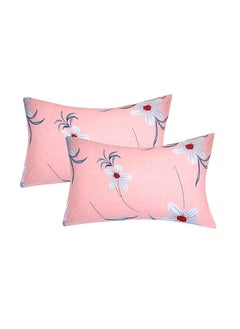 Status Contract Cotton Rich Double Bedsheet with 2 Pillow Covers for Bed Room, Home, Hotel-120 GSM, Pink, 210 X 215 Cm  - Image 5