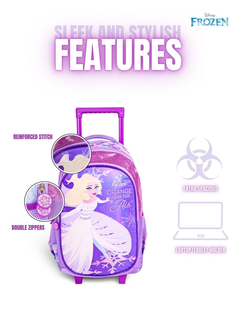 ديزني حقيبة ترولي فروزن ديزني 18 بوصة - Image 4