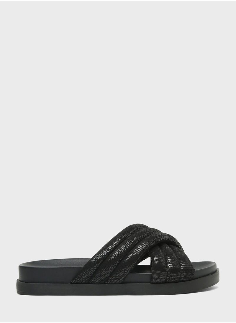 ONLY - Cross Strap Sandals - Image 1