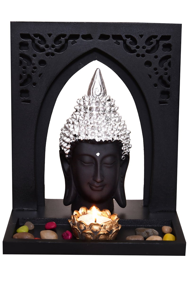 Mariner's Creation Buddha Statues for Living Room,Buddha showpiece,Buddha Statues for Home décor House Warming Gift size-19.5X15X23.5cm - Image 1