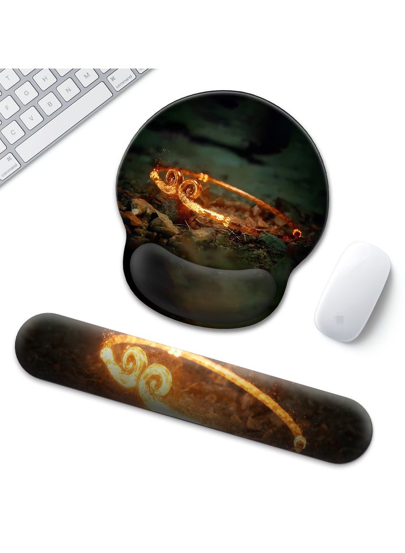 MQD Black Myth Wukong Wrist Guard Mouse Pad Set 