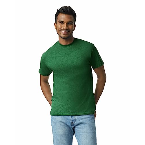 Gildan Adult Ultra Cotton T-Shirt, Style G2000, Multipack, Forest Green (2-Pack), Small - Image 2