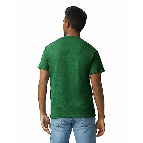Gildan Adult Ultra Cotton T-Shirt, Style G2000, Multipack, Forest Green (2-Pack), Small - Image 3