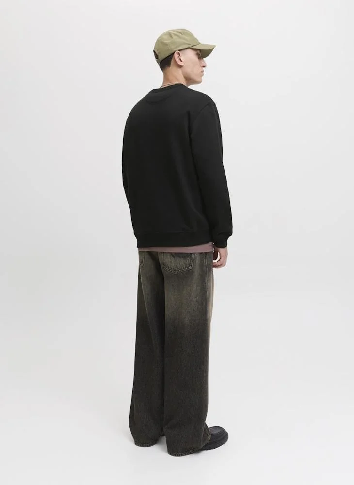 جاك اند جونز Logo Pullover Sweatshirt