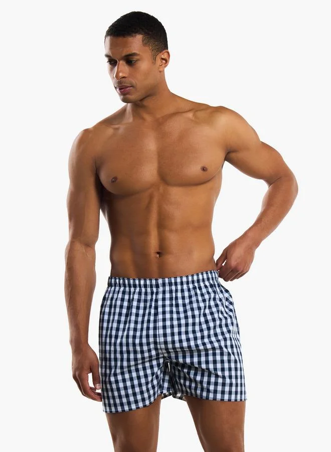 سبلاش فيڤ Men Printed Cotton Boxers - Pack of 2