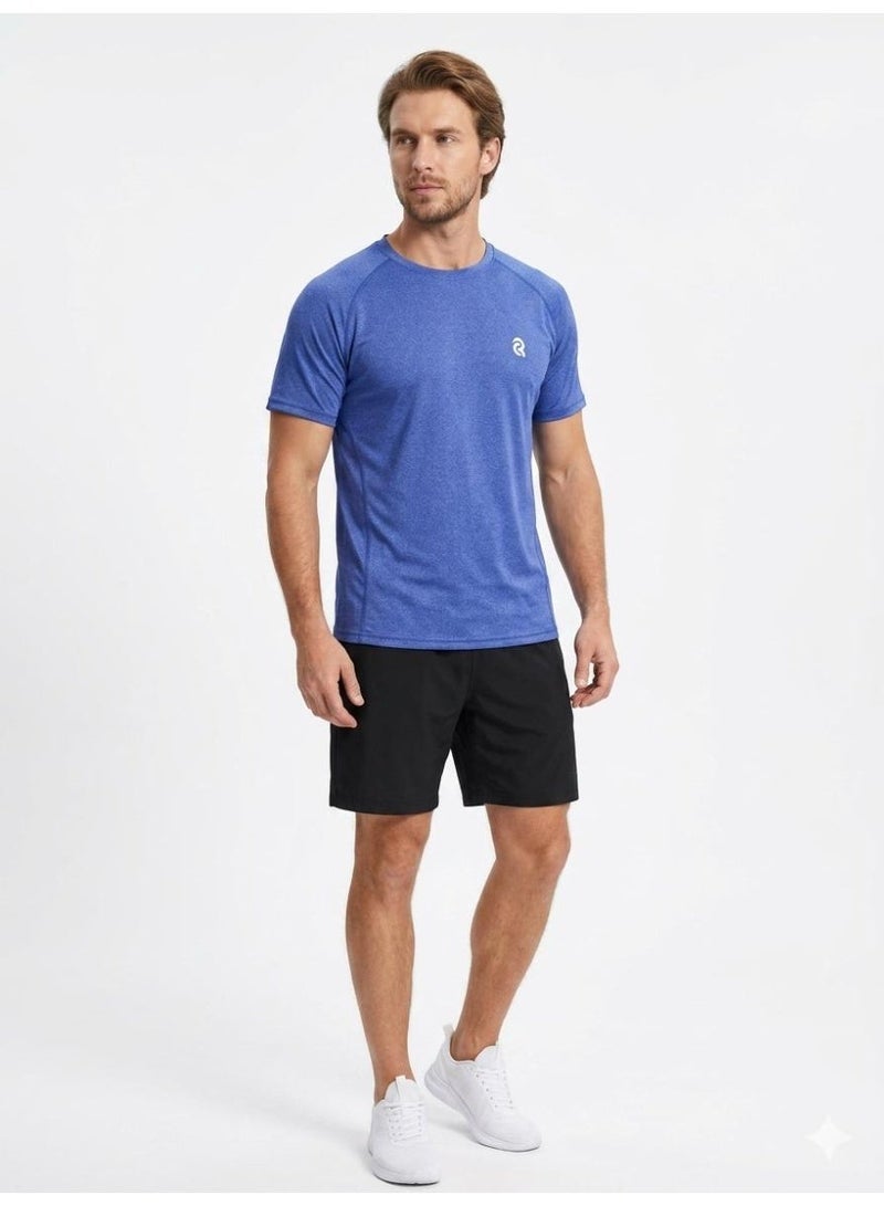 Caesar Men plain short-sleeved sports t-shirt - Image 1