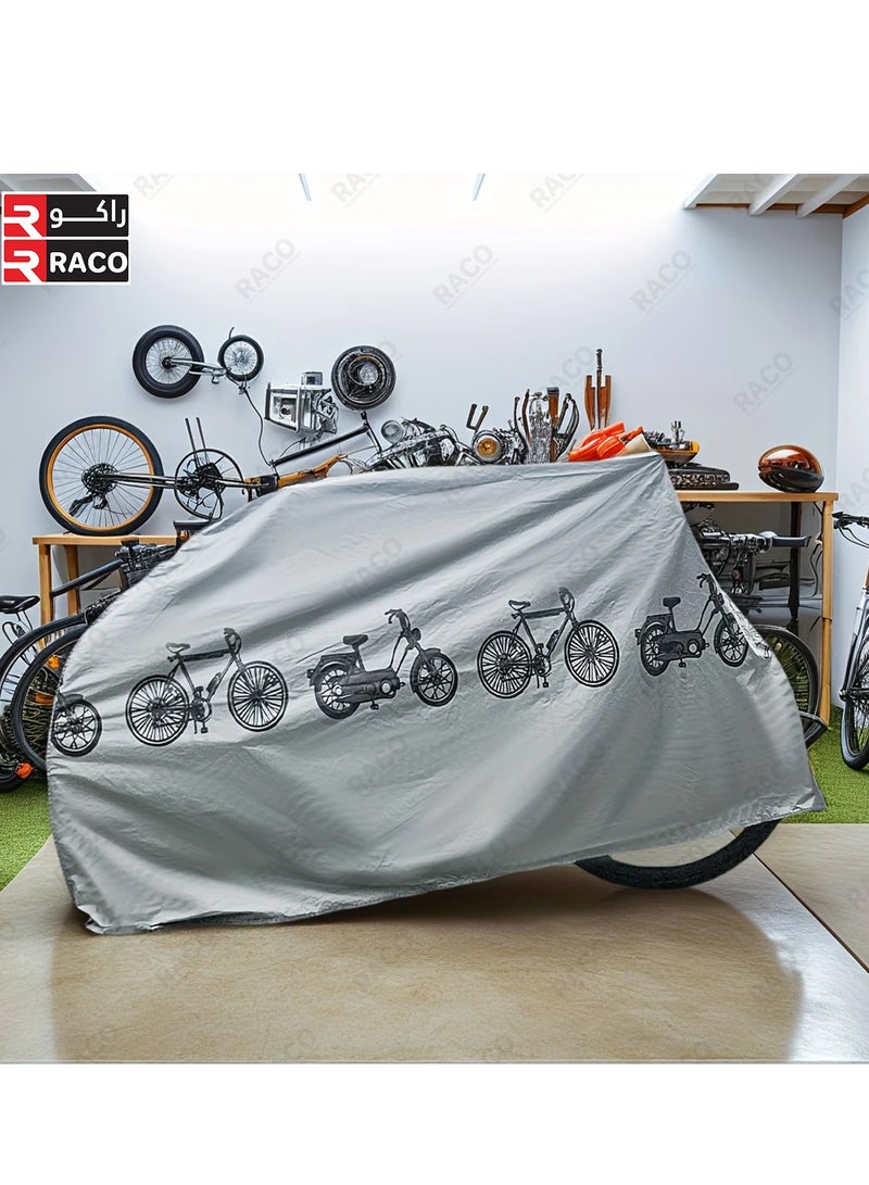 RACO Bike Cover for Electric Bikes/Bicycles, All-Weather Bike Cover| EVA Material, Protect from Rain, Dust, UV - Image 4