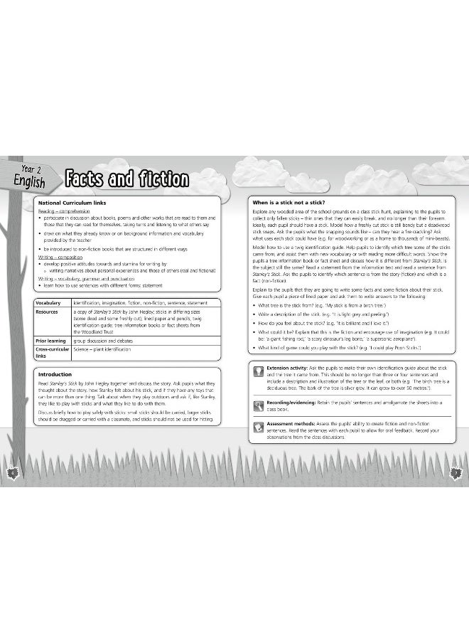 KS1 Go Teach Outdoors: Practical Outdoor Lesson Ideas for Primary English and Maths with a Foreword from Michael Morpurgo  - Image 3