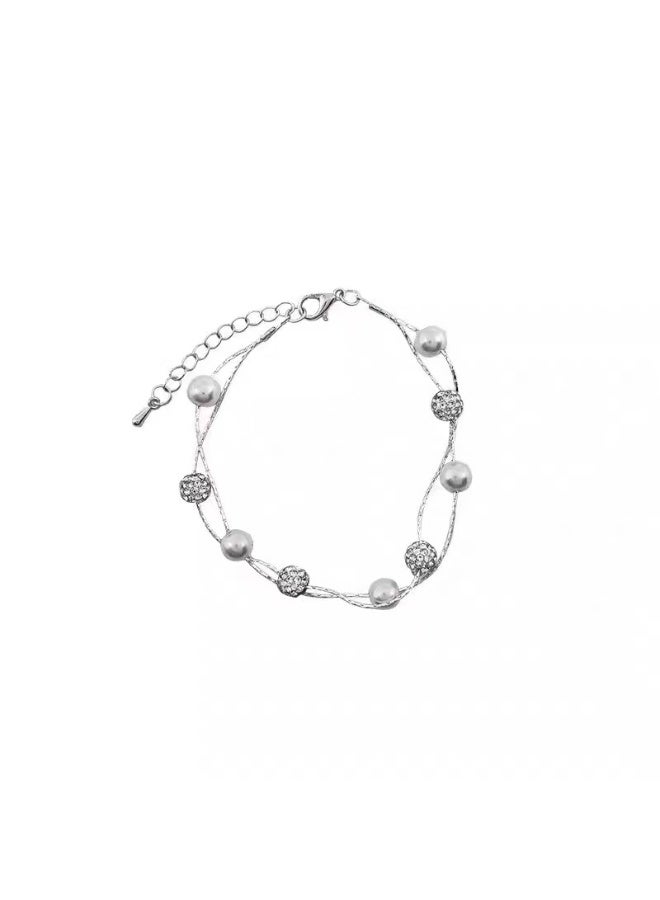 Goolsky French Irregular Pearl Bracelet for Women – Dainty Gold-Tone Statement Jewelry, Minimalist Luxe Accessory, Irregular Pearls Anti-Tarnish, Daily Wear/Gifting - Image 3