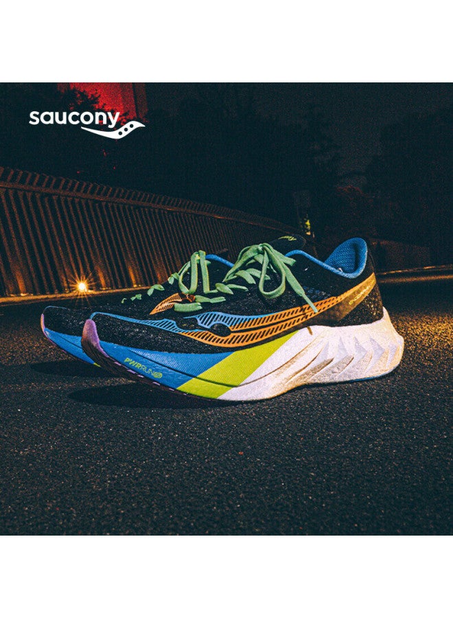 Saucony Kinvara 4 Future Black Racing Training Running Shoes Black Blue Size 43 - Image 2