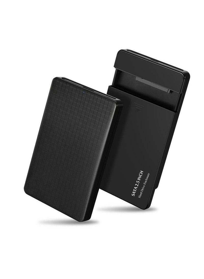 AROAQ Portable C Type Hard Disk Drive External HDD Enclosure Case Tool Free 5 Gbps Support - Image 2