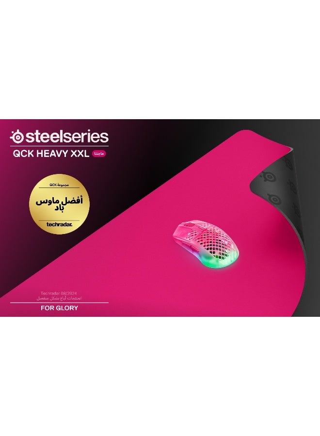 SteelSeries Quick Heavy XXL Gaming Mousepad EU- Magenta I 63478 - Image 5