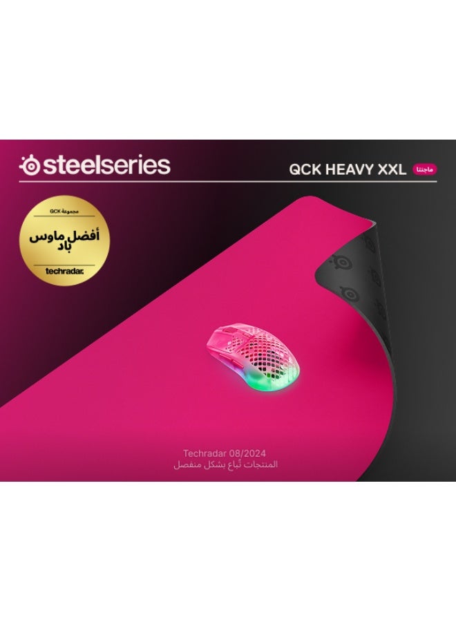 SteelSeries Quick Heavy XXL Gaming Mousepad EU- Magenta I 63478 - Image 3