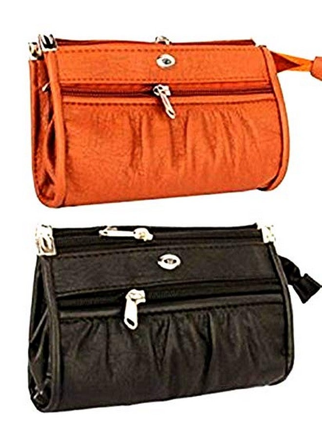 ARSDEWY Women's & Girl's Clutch,Wallet with Multiple Card Slot Wallet (Pack of 2) - Image 1