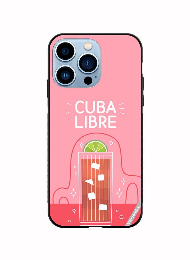 VR CREATIVE Protective Case Cover For Apple iPhone 14 Pro Max Cuba Libre Design Multicolour - Image 1