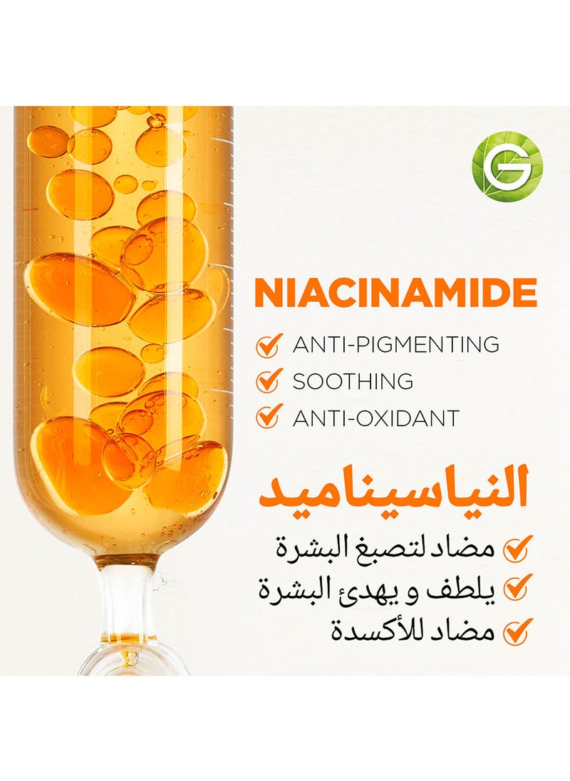 Garnier - Garnier Skin Active Fast Bright Hyperpigmentation Ampoule Serum Multipack with 3% Vitamin C & Niacinamide, for dark circles 5+1 FREE (6 X 1.5ML) - Image 1