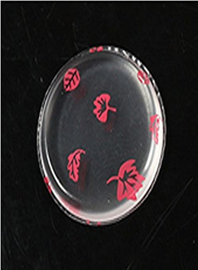 Jenna Silicone Makeup Sponge Round Flower, Red - Image 3