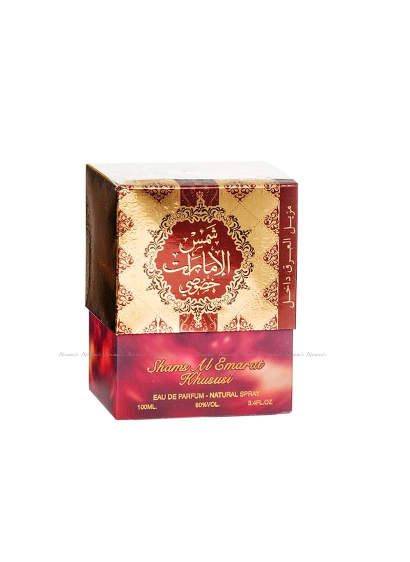 Ard Al Zaafaran Ard Al Zaafaran Shams Al Emarat Khususi Eau De Parfum 100ml  - Image 2