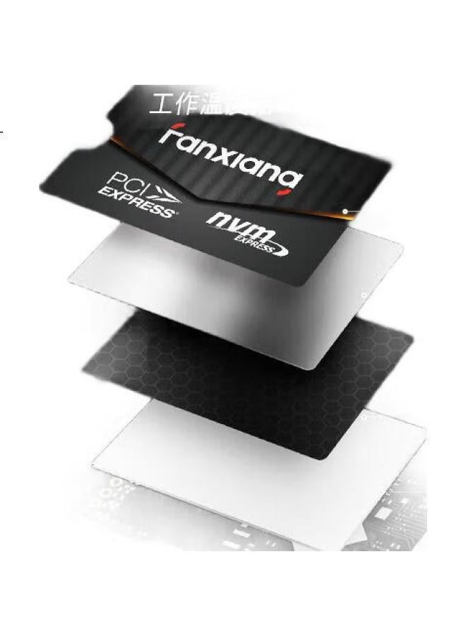 fanxiang فانشيانغ 1 تيرابايت SSD محرك الحالة الصلبة واجهة M.2 بروتوكول NVMe PCIe 4.0 2242 حجم صغير سرعة القراءة 7300 ميجابايت/ثانية متوافق مع وحدات التحكم في الألعاب وأجهزة الكمبيوتر المحمولة S742 - Image 3
