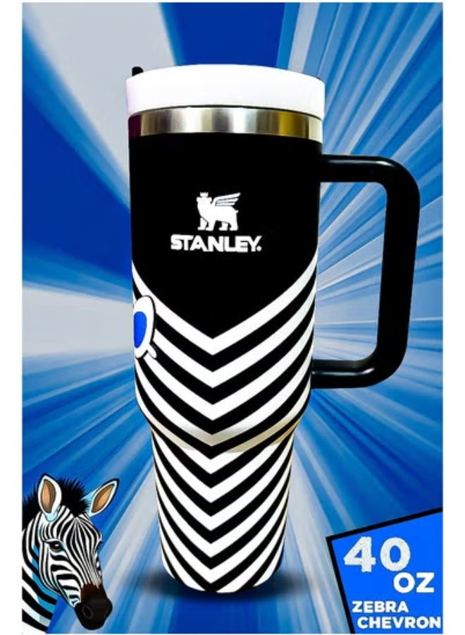 Stanley x Barbie 40oz Limited Edition Stainless Steel Tumbler – BPA Free, Eco-Friendly, Reusable Straw – Dishwasher Safe, Leakproof FlowState Lid, Double Wall Insulated – Keeps Drinks Hot 16H & Cold 24H – Slim Base Fits Most Car Cup Holders – Durable Handle for Travel, Office & Outdoor Use - Image 5