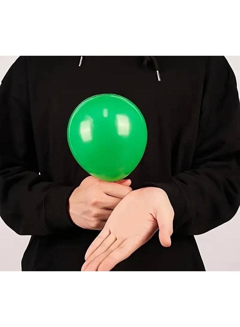 KRONFOL 50pcs green latex balloons  reusable latex balloons, suitable for birthdays, Christmas, weddings, anniversaries, engagements, New Years and other occasions, suitable for indoor/outdoor decoration, - Image 3