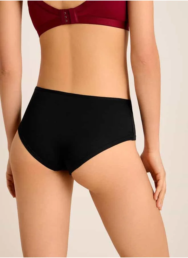 فاف Set of 5 - Bow Detail Bikini Briefs
