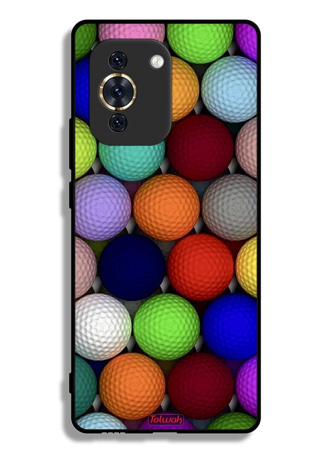 Tolwak Huawei nova 10 Protective Case Cover Balls Abstract Art - Image 2