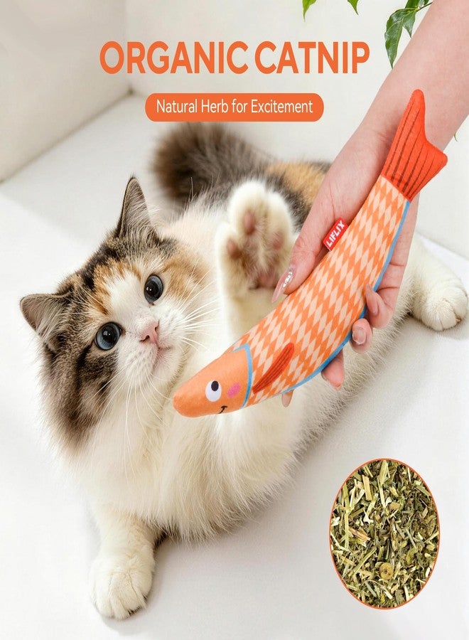 LIFLIX 3PCS Catnip Toys for Cats, Cat Fish Toy for Indoor Cats and Kittens - Image 4