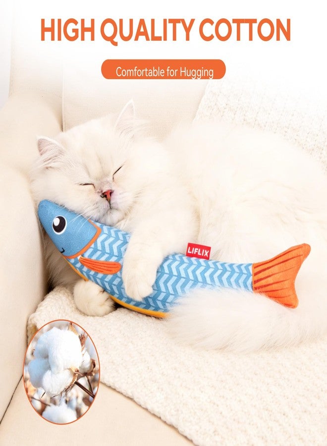 LIFLIX 3PCS Catnip Toys for Cats, Cat Fish Toy for Indoor Cats and Kittens - Image 5
