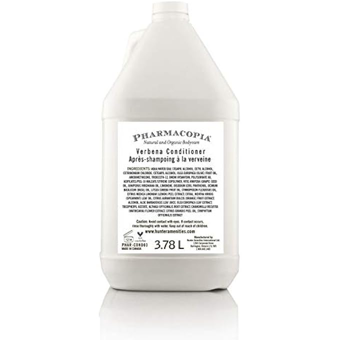 Pharmacopia NATURAL ORGANIC VERBANA HAIR CONDITIONER - 1 GALLON